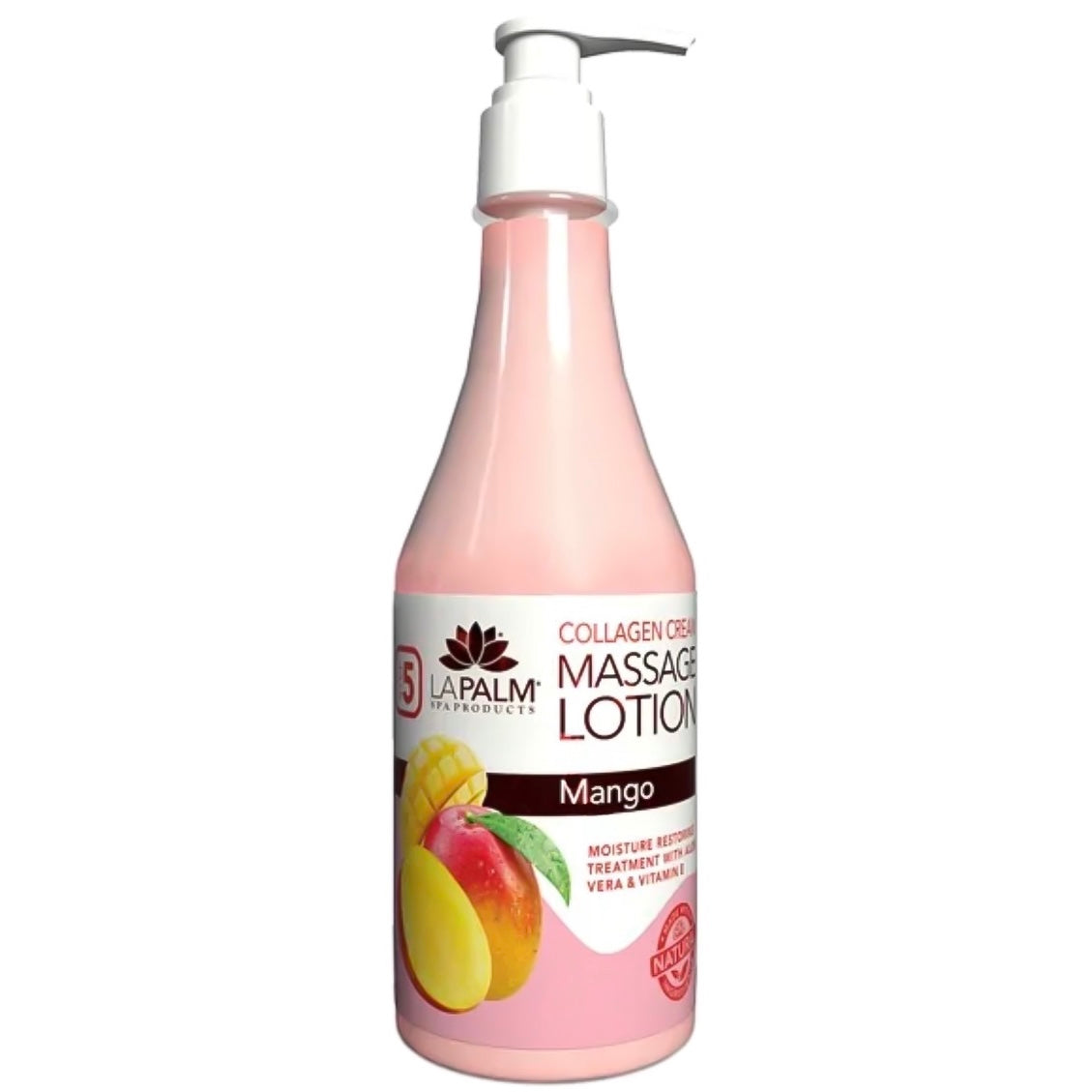 LaPalm Collagen Massage Lotion - Mango (8oz)